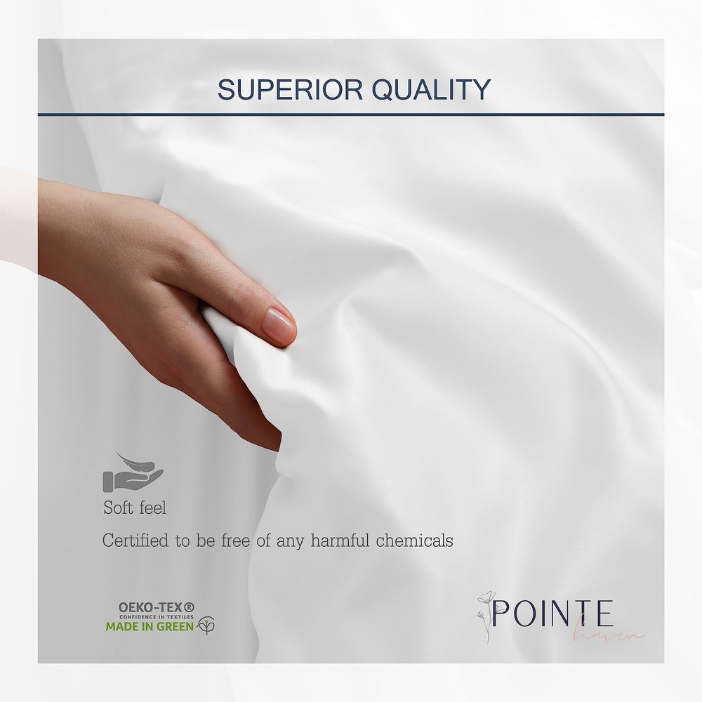 610 Thread Count Pima Cotton Sheet Set, Queen, White