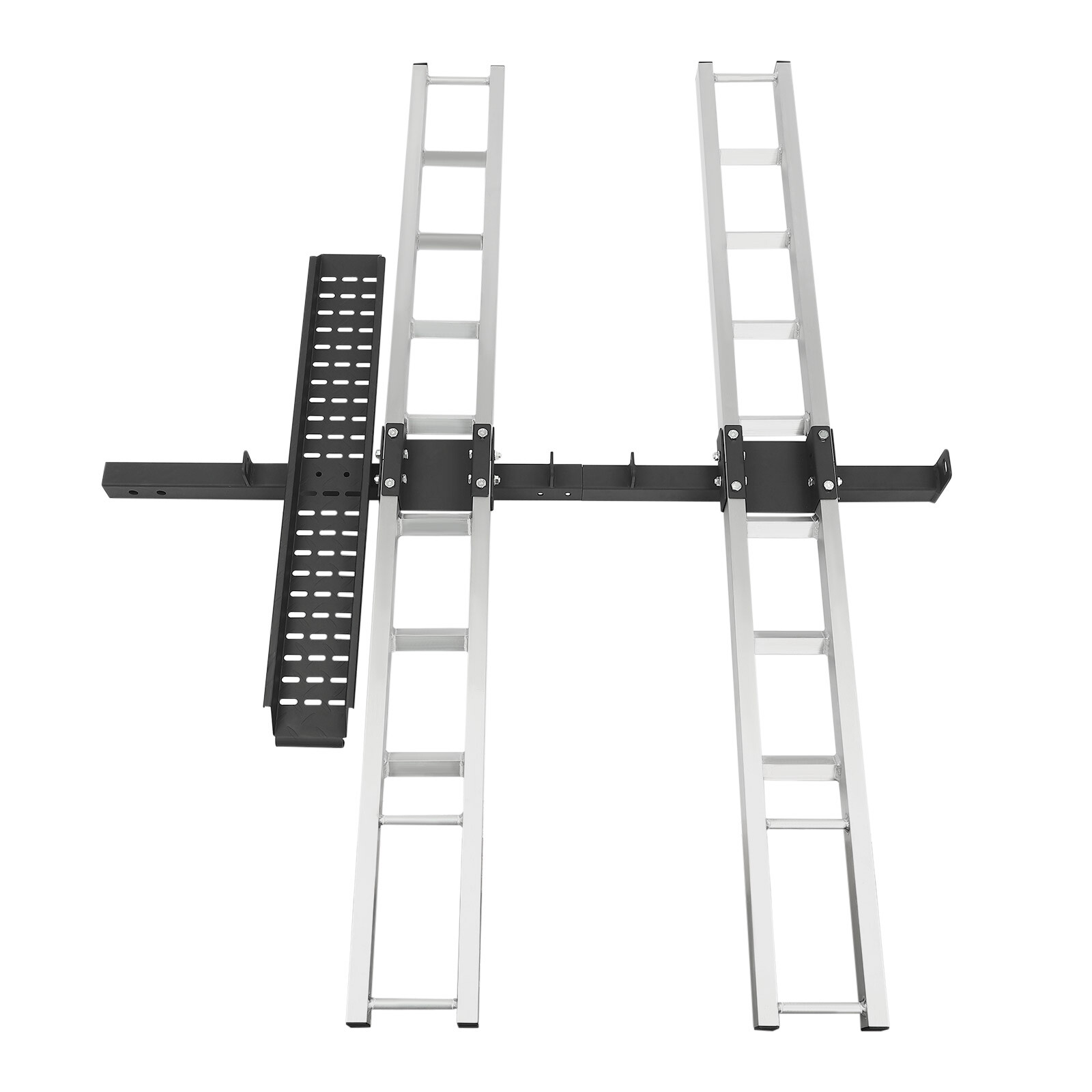 600 LBS Heavy Duty Motorcycle Carrier Dirt Bike Rack Hitch Mount Hauler w/ Strap