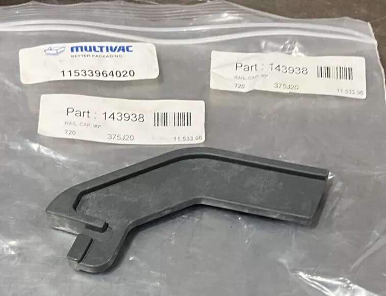 NOS Surplus Multivac 1153394020 Rail Cap