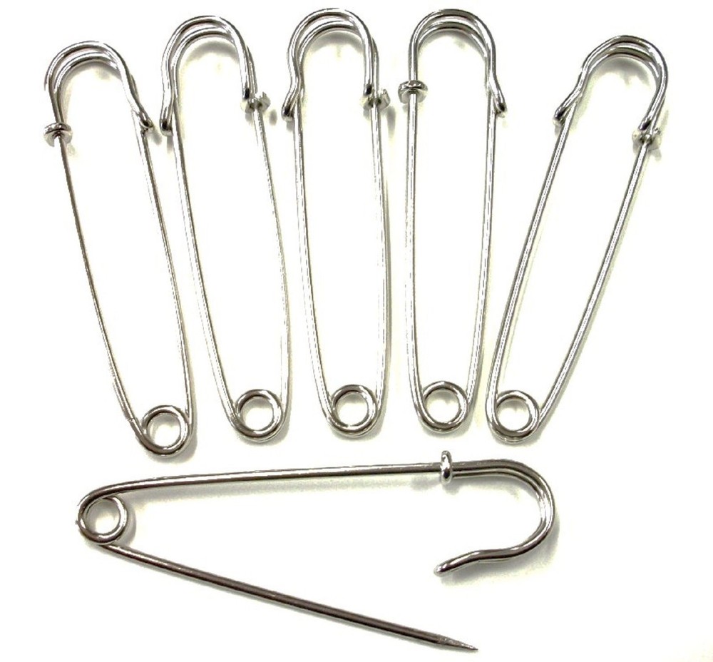 Blanket Pins 3" Long Package of Six New