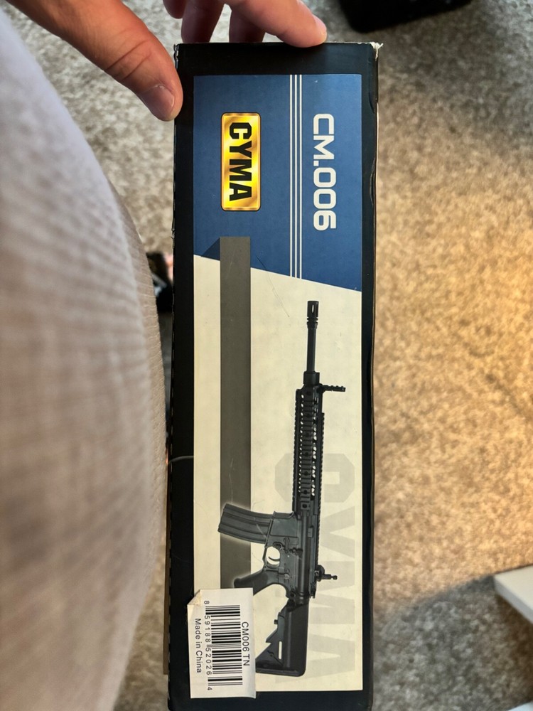 airsoft rifle used