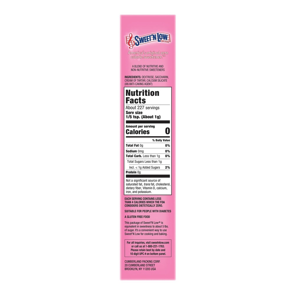 (4 pack) Low Zero Calorie Sweetener, 8 oz
