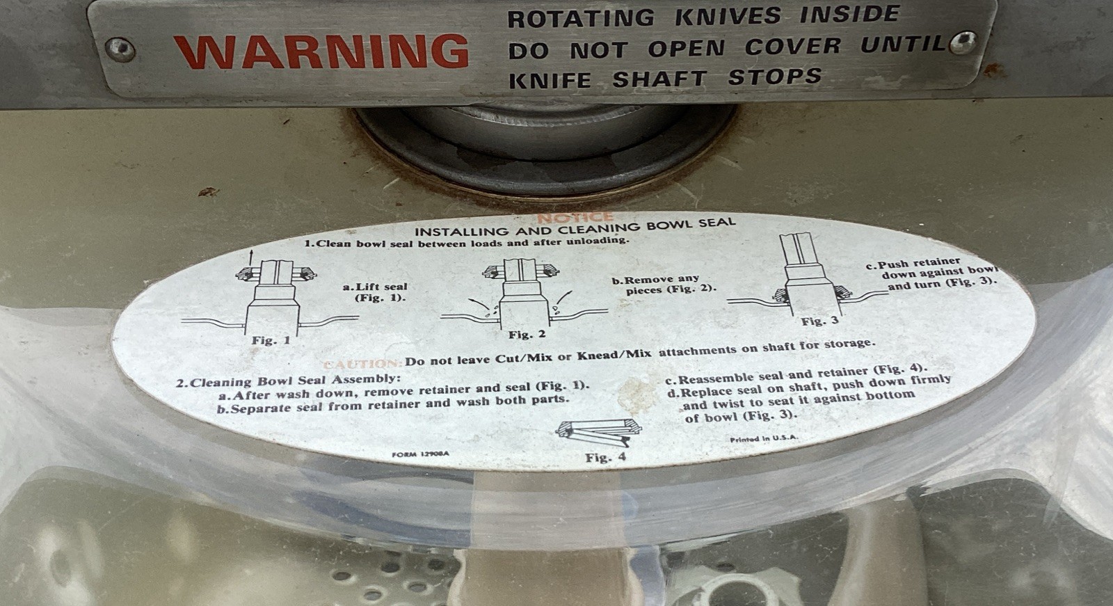 Hobart Vertical Chopper Cutter Mixer HCM300