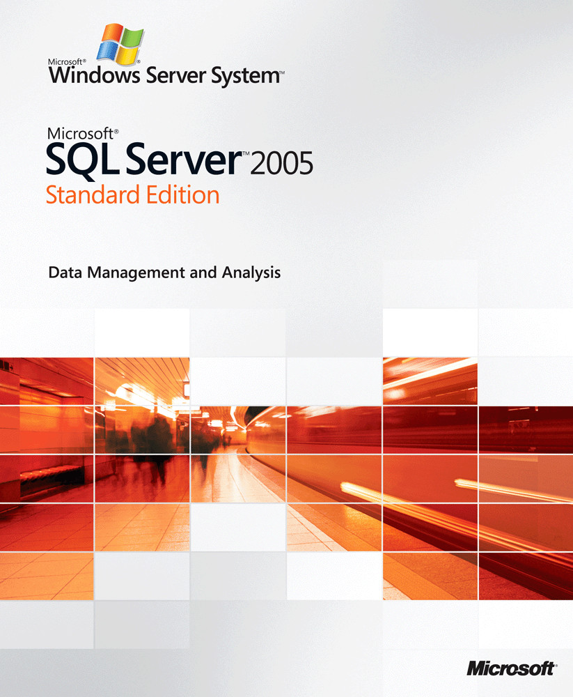 Microsoft SQL Server 2005 Standard Edition w/ Product Key & 10 CAL License