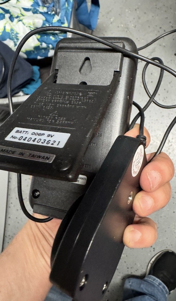 Extech 401036 Datalogging Light Meter Lux FC w/ Sensor Probe Untested