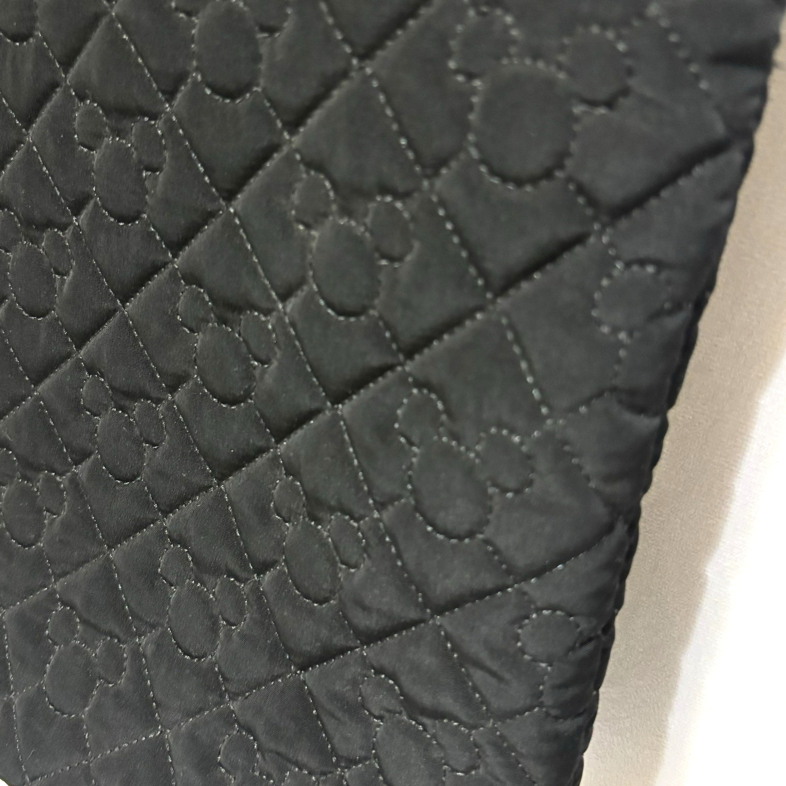 Disney Vera Bradley Mickey Mouse Quilted Black Large Tote Bag