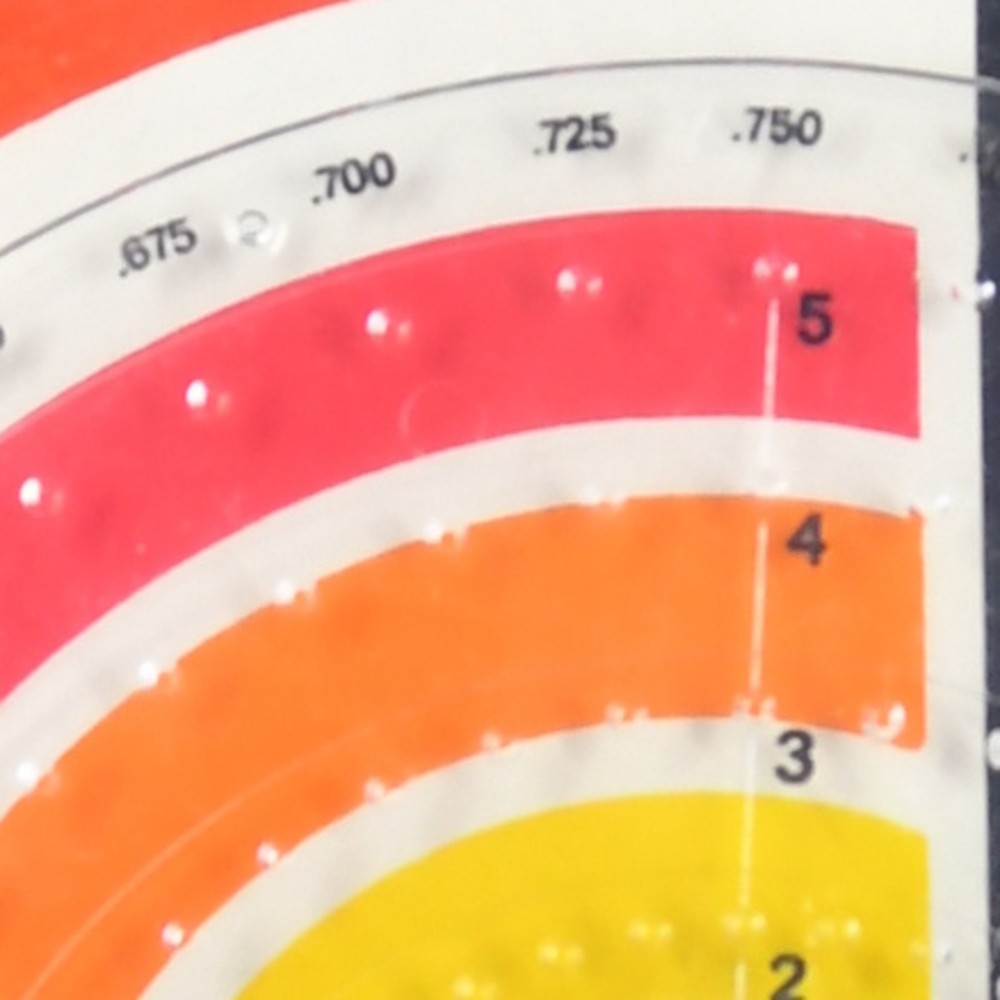 Berol CIRCLEOMETER Drafting Compass Decimal 0.25in Increments for Circle Drawing