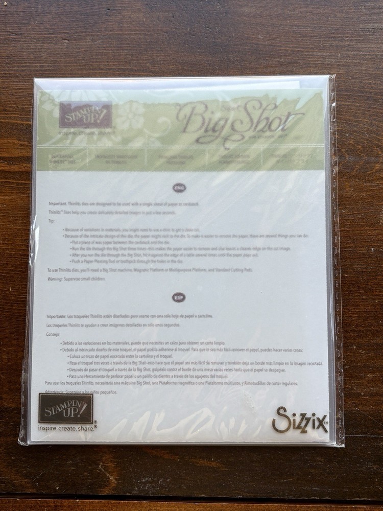 Stampin' Up! BUTTERFLIES Thinlits Dies NEW! Intricate Metal Dies