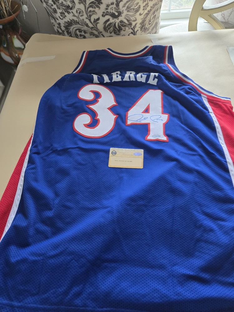Paul Pierce Autograph Jersey Steiner Certificate