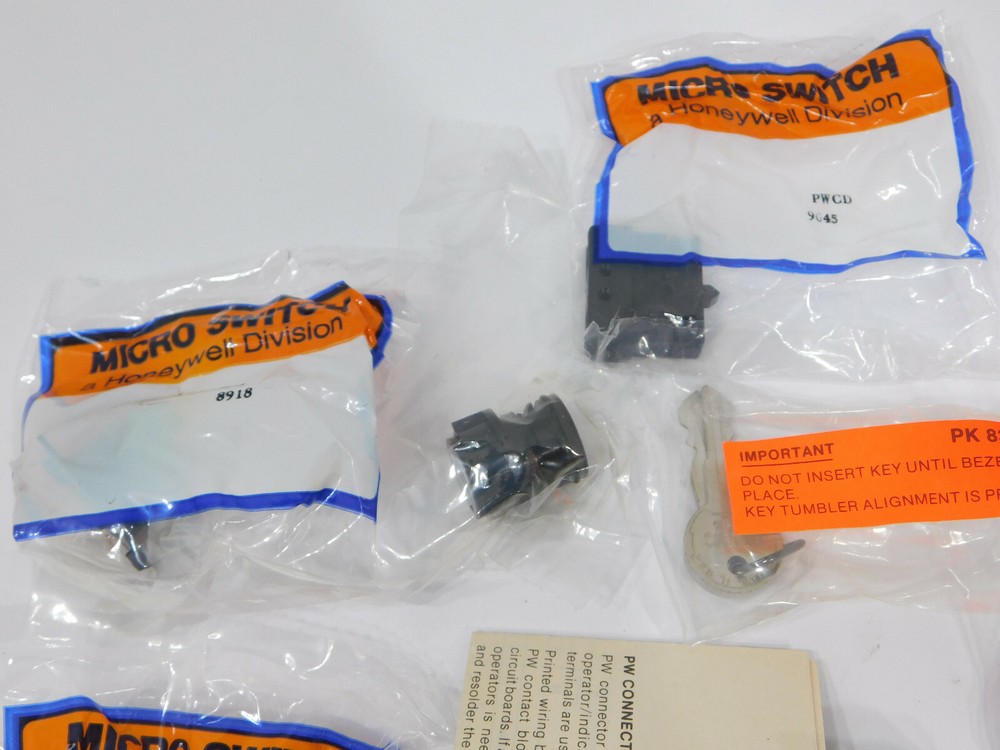 Honeywell Microswitch Kit PW2KB2M2EDAA Keyed / Key Switch PW2KB2M2