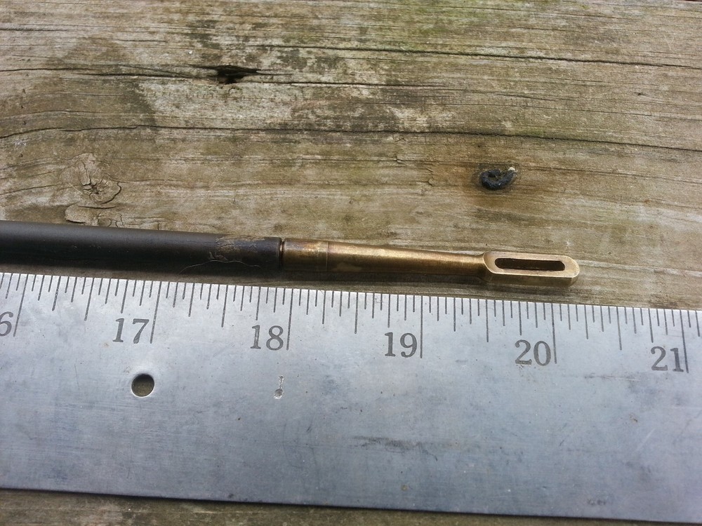 US .30 CALIBER CLEANING ROD JOINTED, WITH BRASS TIP, M8