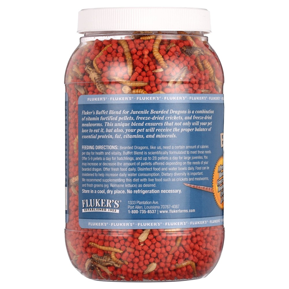 Fluker's Juvenile Bearded Dragon Buffet Blend (4.4oz)