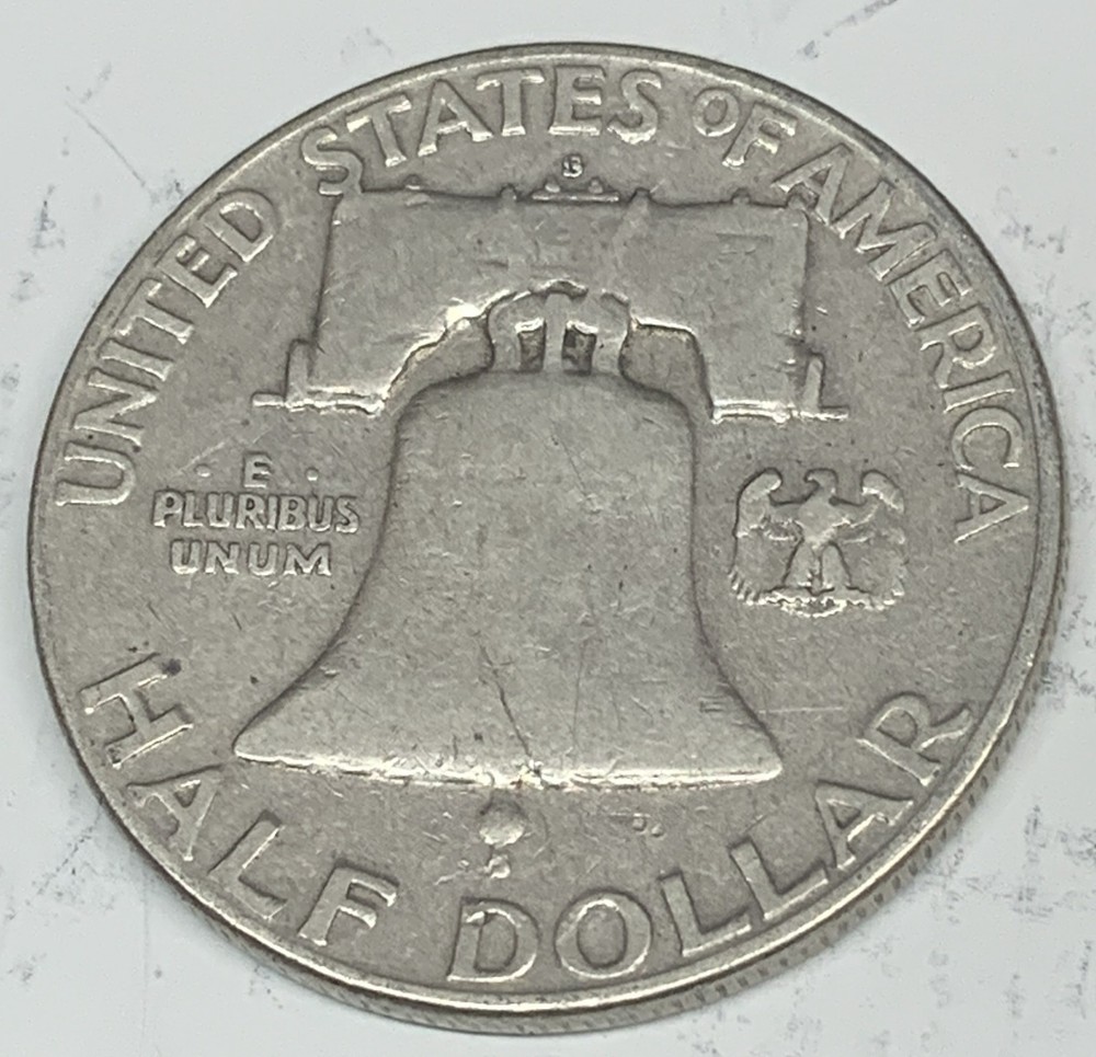 # C8538 FRANKLIN HALF DOLLAR COIN, 1951-S