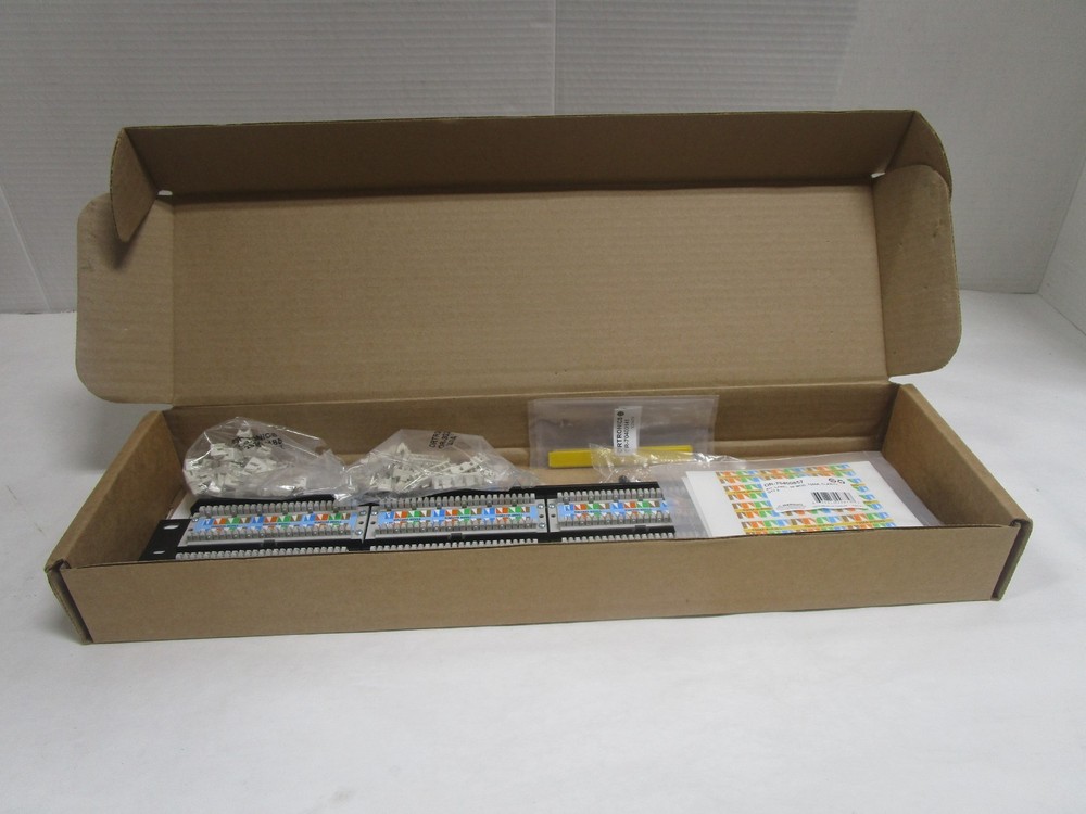 ORTRONICS TechChoice Cat6 48-Port Patch Panel OR-SP6U48 ~STSI