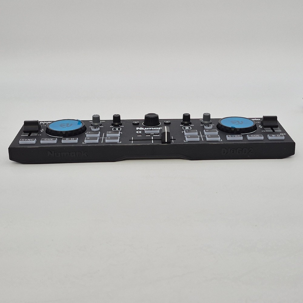 Numark DJ2GO2 Touch Compact 2 Deck USB DJ Controller Touch Jog Wheels Serato
