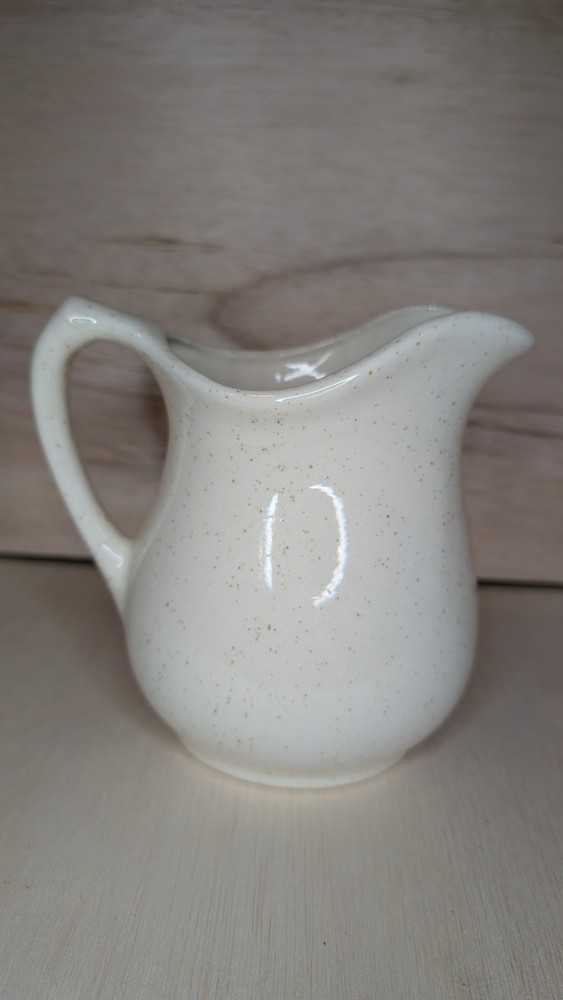 Small Modern Cottage Decor Speckled Pitcher Pottery