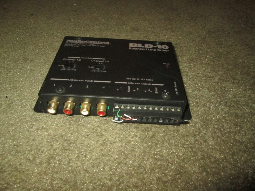 AudioControl BLD-10 Balanced Line Driver