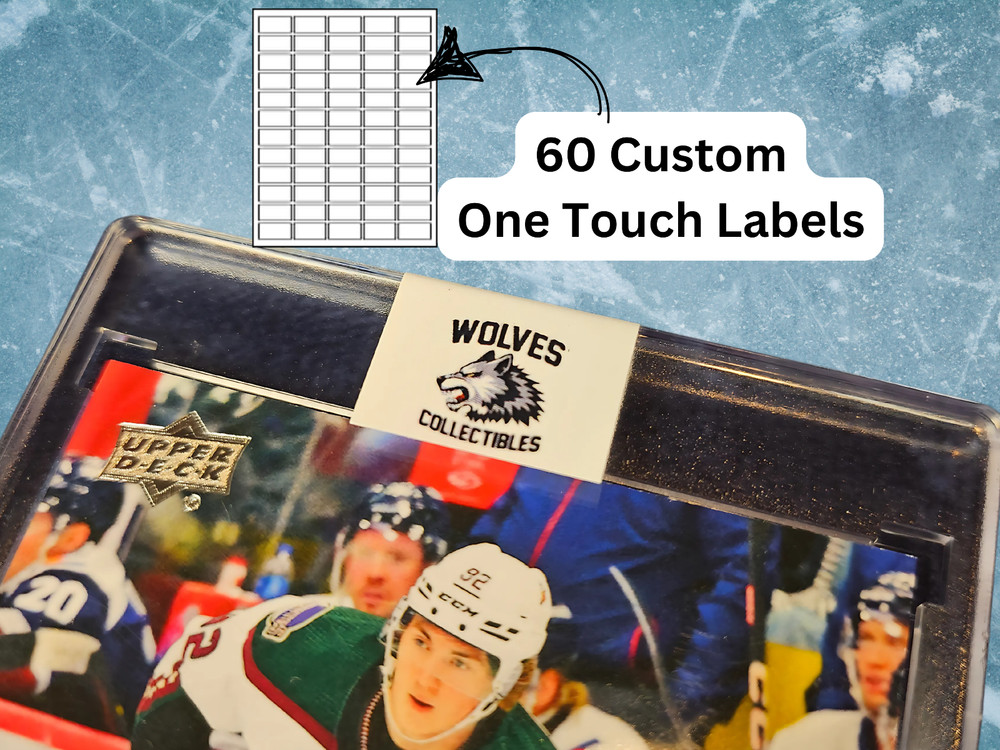 Card OneTouch Stickers, Mag One Touch Case Labels, Stickers, Custom Logo