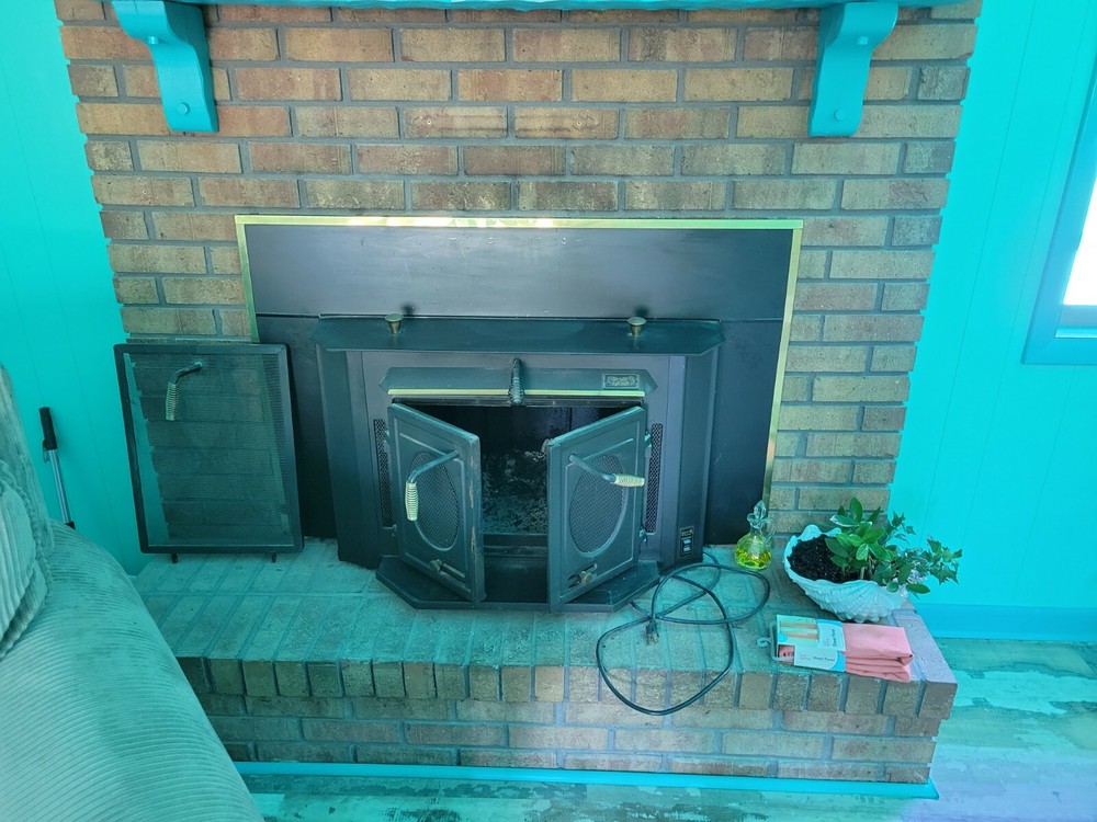 SILENT FLAME FIRE PLACE INSERT