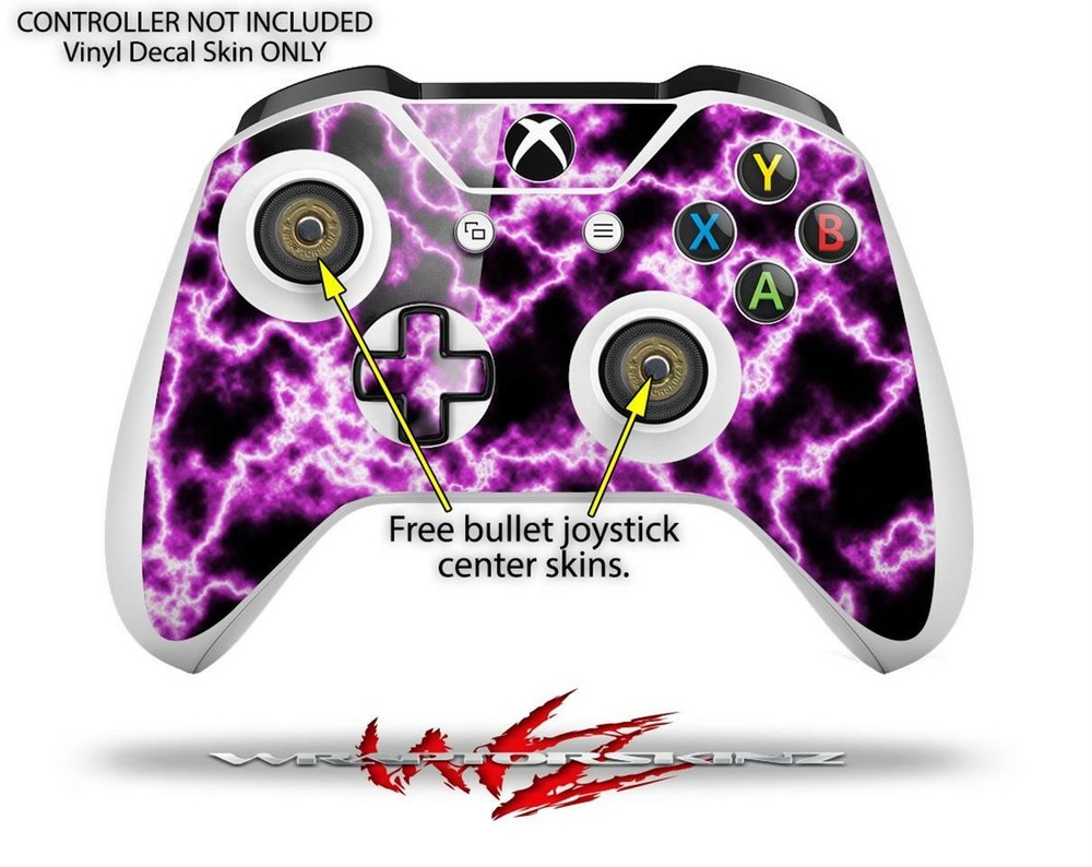 Skin XBOX One S Console Controller Electrify Hot Pink