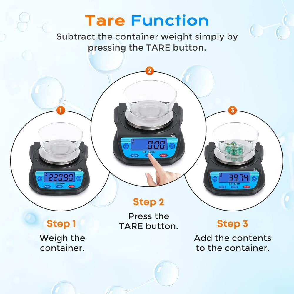 Compact 600g Precision Electronic Scale with LCD Display for Accurate Weighing