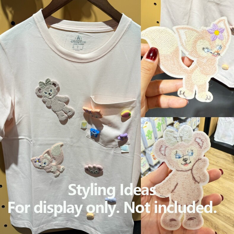 Disney Olu Mel DIY Patches for Clothes Bags Tote Bag Decoration-SHDL