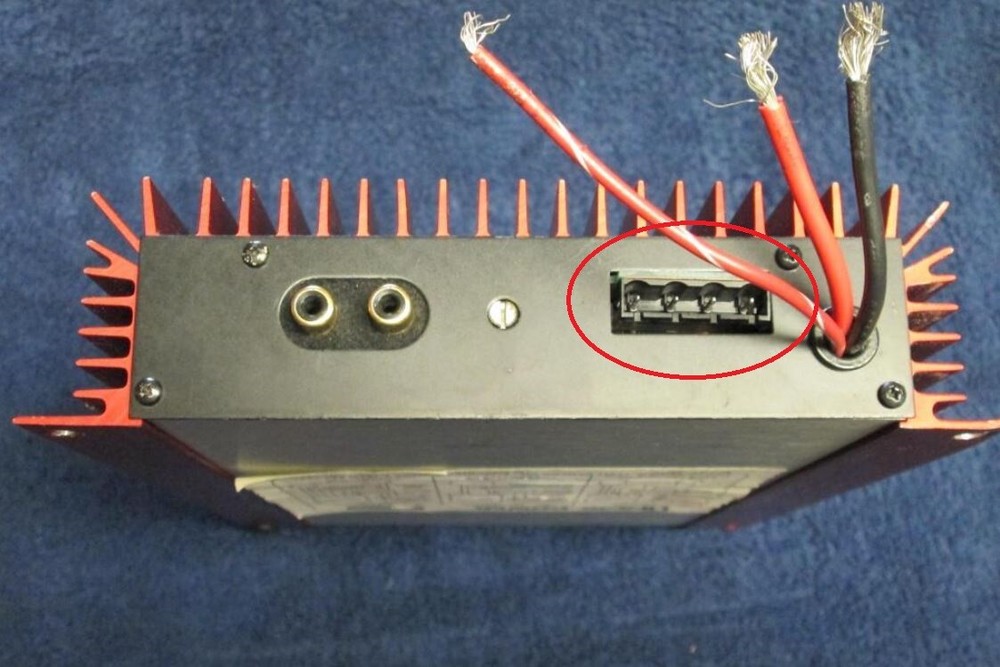 4-Pin 4-Pole 7.62mm - Quick Speaker Connector - Terminal Block - Phoenix Plug