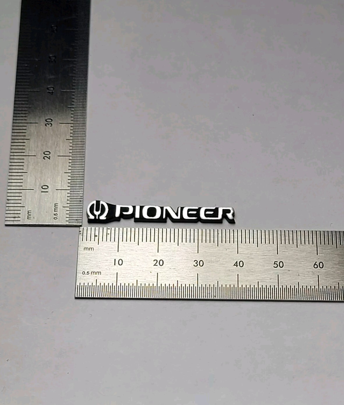 Pioneer Small Badge Logo Emblem For DVD Players And Other Equipment