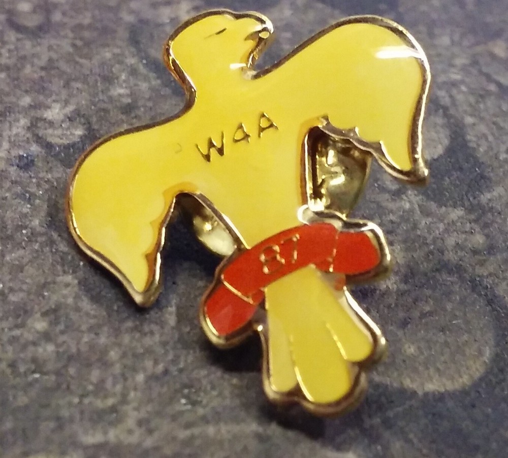 W4A Conclave vintage pin badge