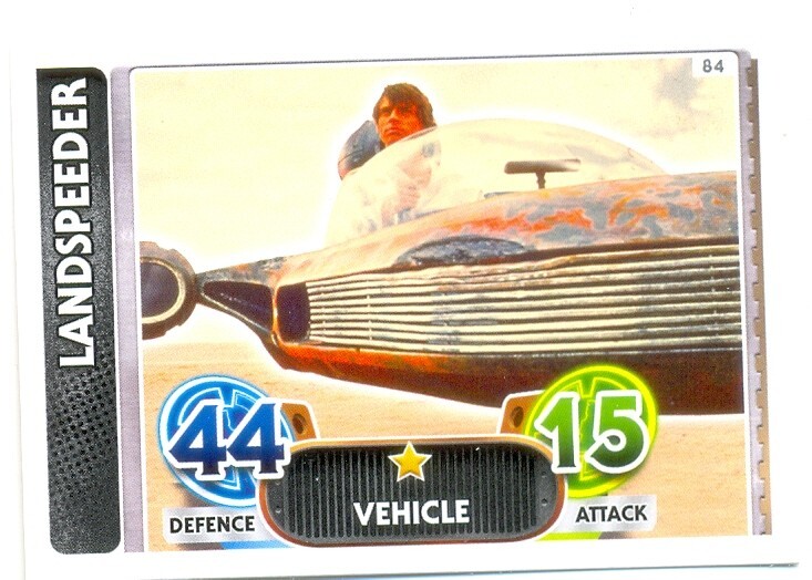 Topps 2015 Star Wars Force Attax - Force Awakens # 84 - Landspeeder