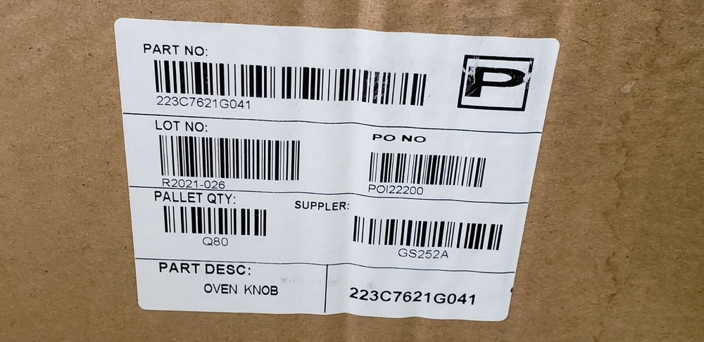 GE Cafe Brushed Bronze Pro Range & Range Top Replacement Knob Gas