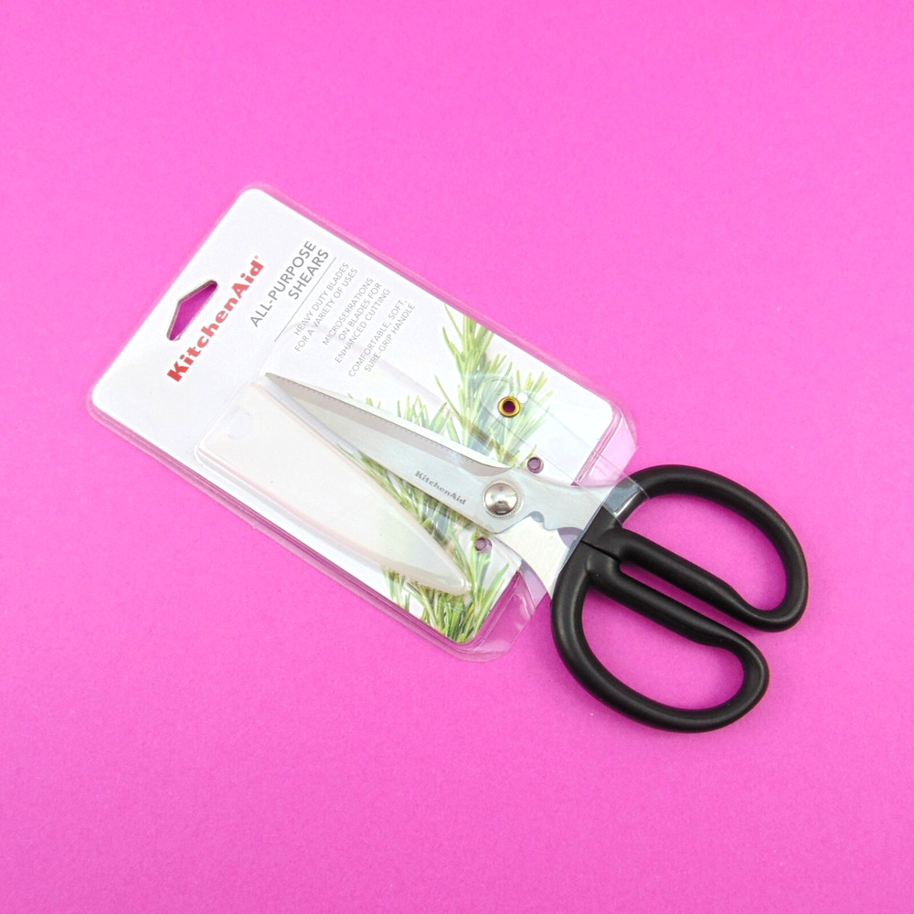 KitchenAid All-Purpose Kitchen Shears Utility Scissors Black Ergonomic Handle