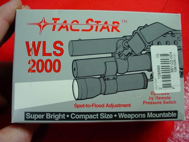 Tac Star- WLS2000- Weapons Light System- Super Bright- New !!