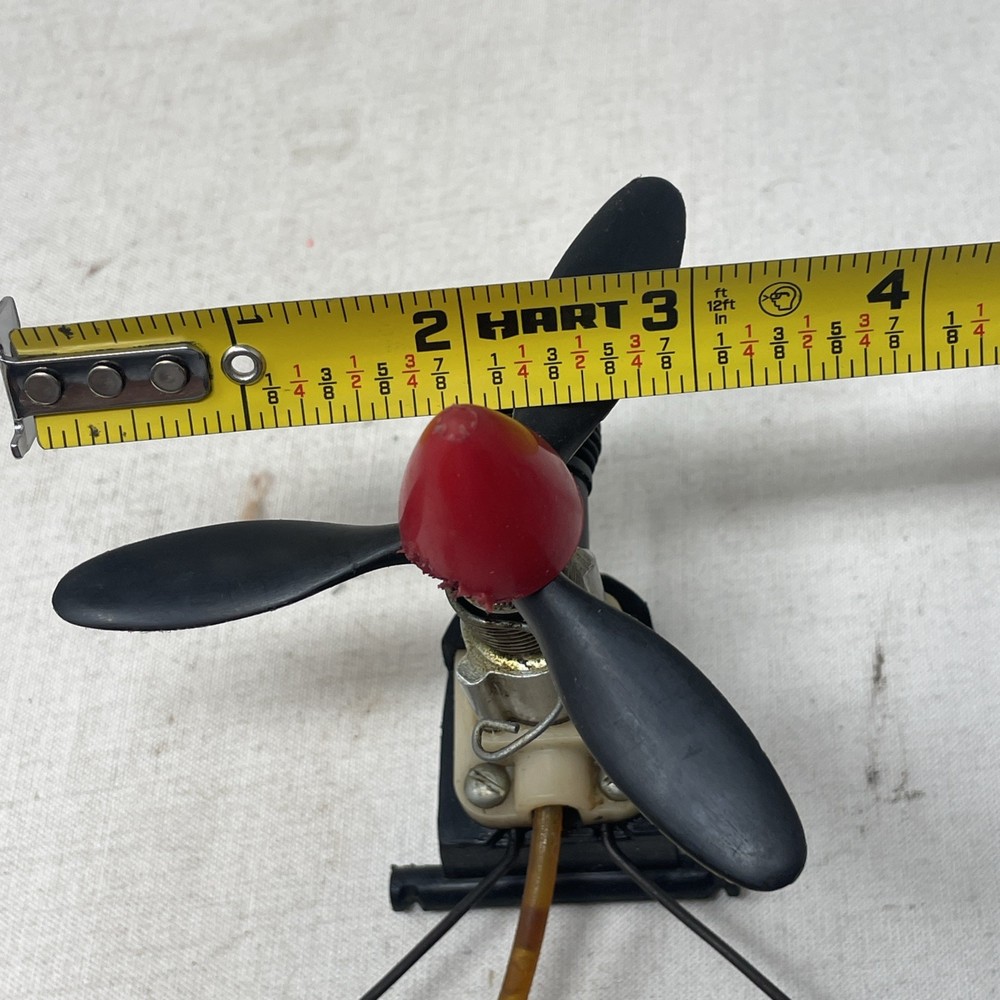 RC Model Airplane Engine And Wheels Has Compression