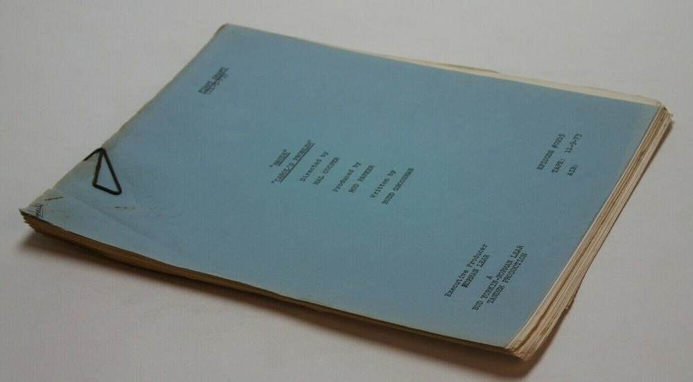 MAUDE / Budd Grossman 1973 Script "Carol's Problem" gift down payment on a house