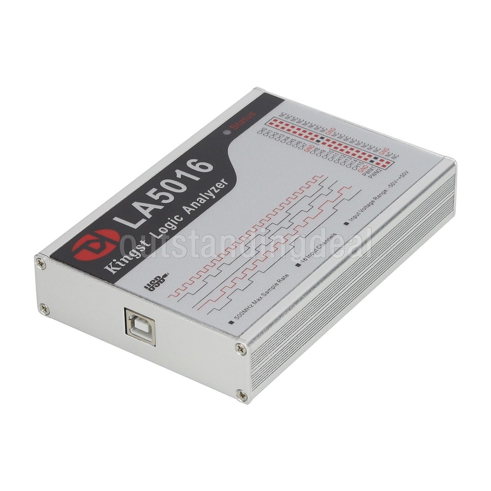 LA5016 USB Logic Analyzer 16 Channels Max Sampling Rate 500M 10G Depth ot25
