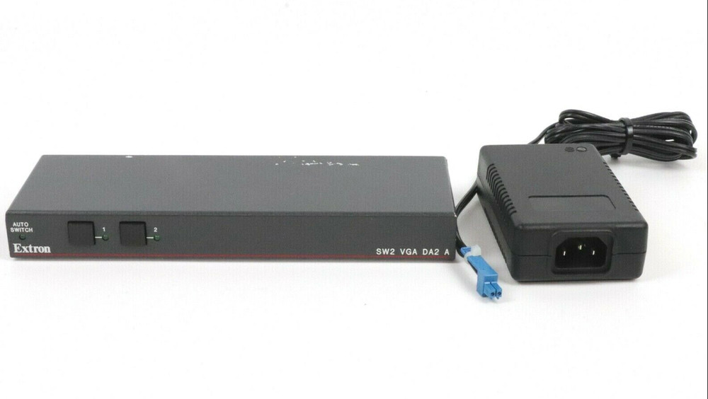 Extron SW2 VGA DA2 A/AF Switcher w/ Power Supply