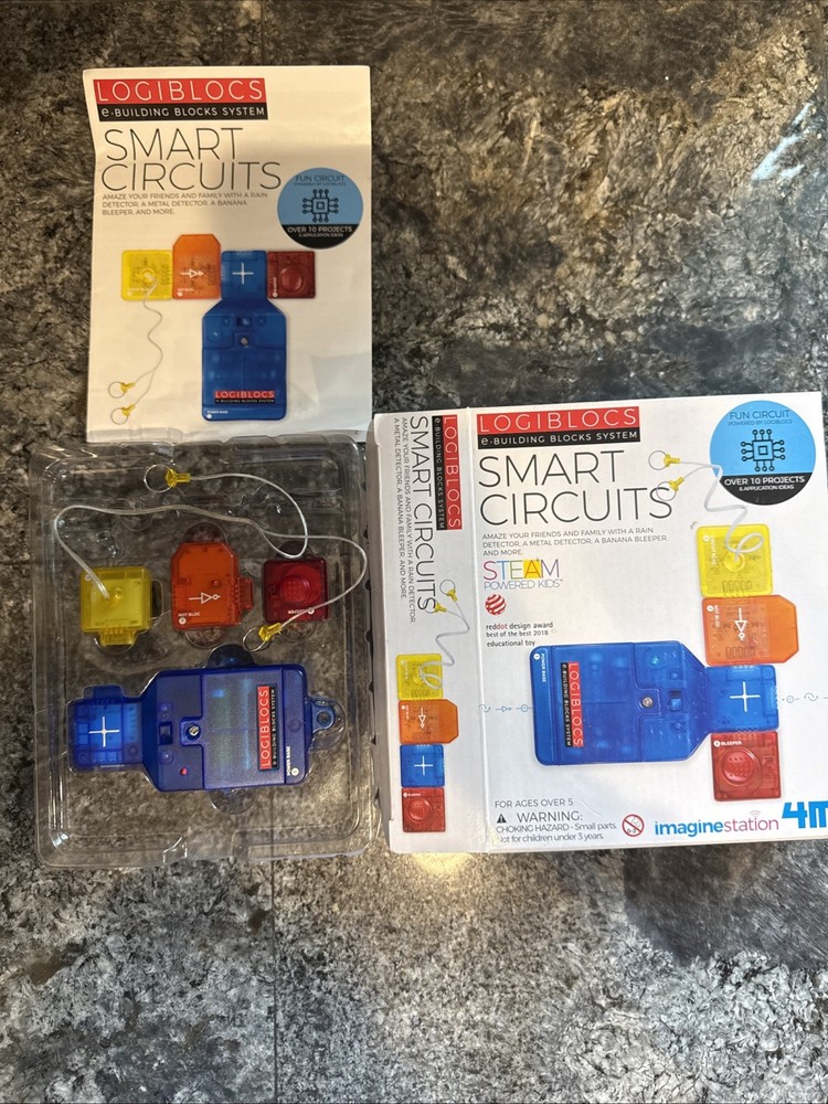 Logiblocs Smart Circuits E-Building Blocks System for Ages 5+