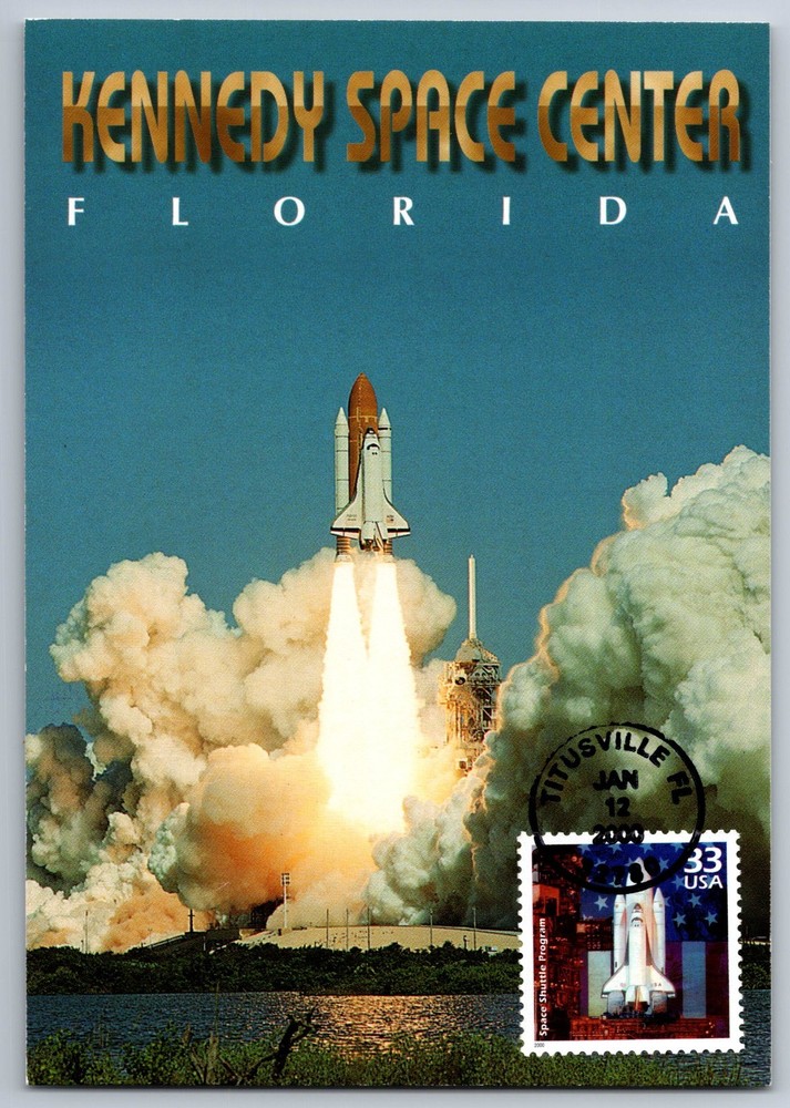 #3190a Celebrate the Century Space Shuttle Program FDC Maxi Card