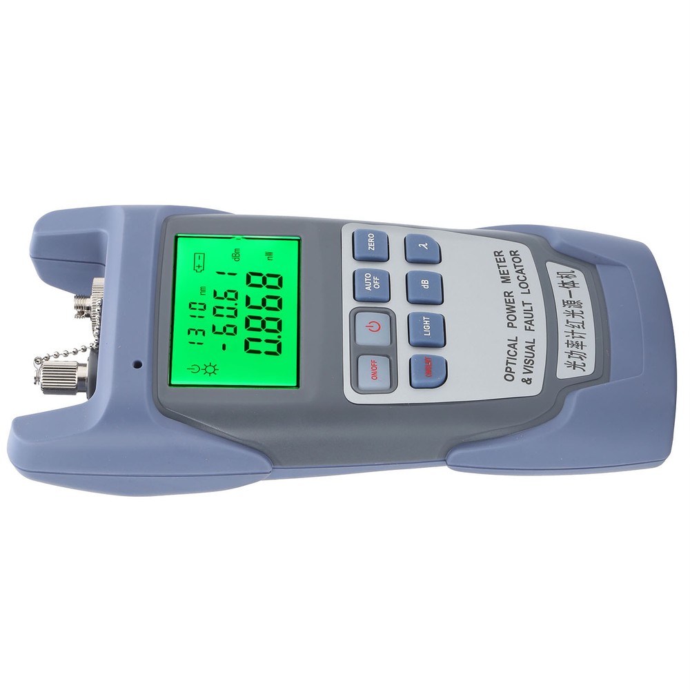 Optical Fiber Tester Red Light Optical Power Meter HighAccuracy For Optical
