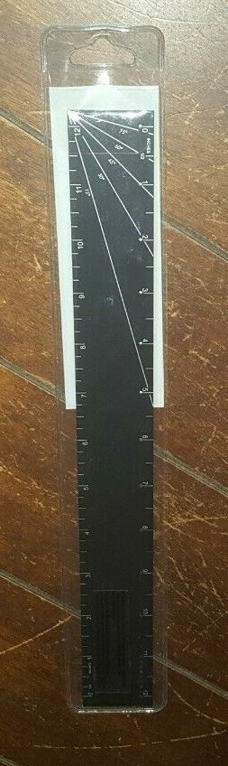 Dritz Home 12" Specialty Ruler: For Drafting & Pattern Making - Item #44088