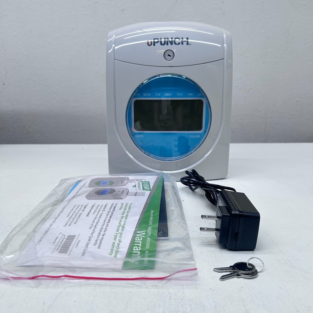 uPunch SB1000 Electronic Punch Time Clock