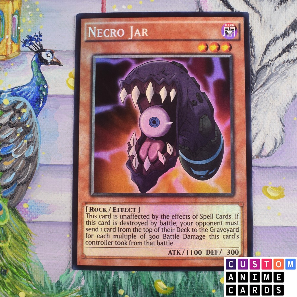 Necro Jar ANIME EFFECT HOLO card