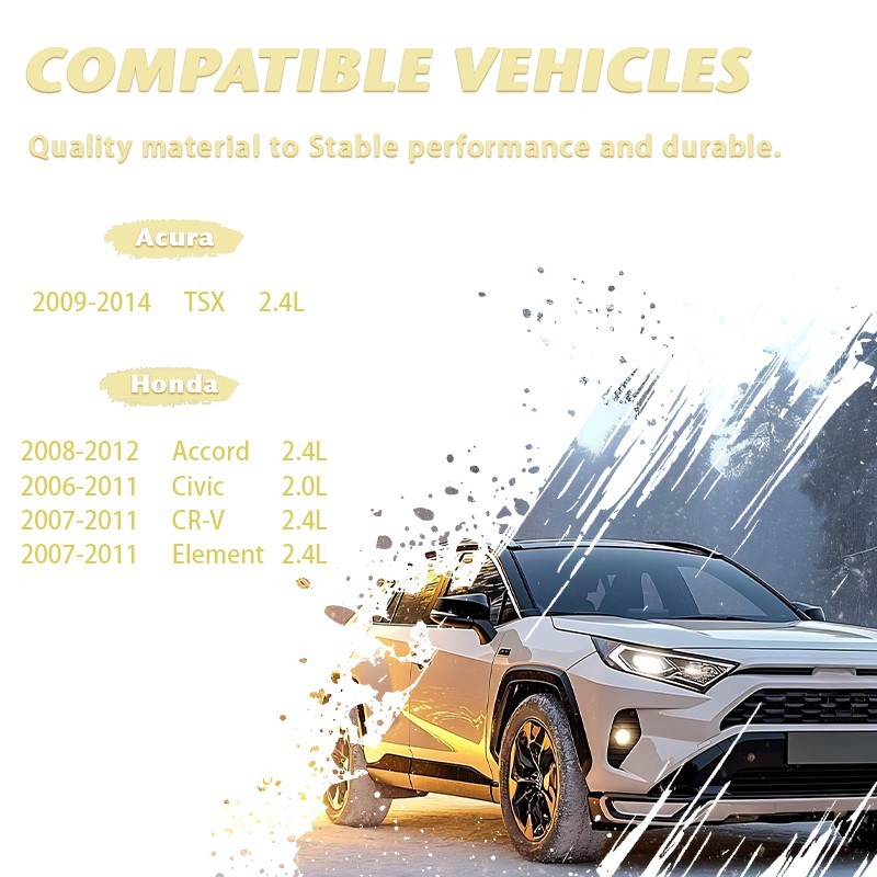 31200-R40-A01 For 2008-12 Honda 2.4L / Accord CR-V Element Acura TSX Starter NEW