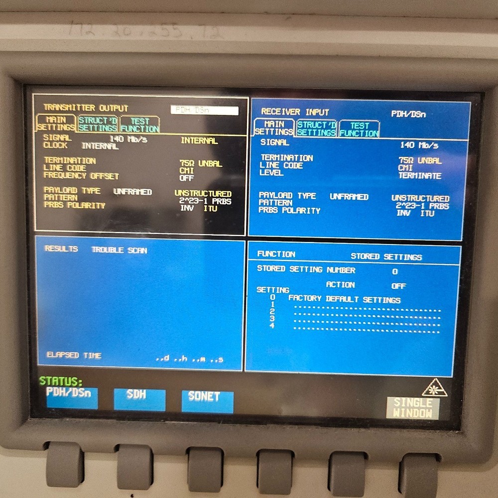 Agilent 37718C Omniber 718 Communications Performance Analyzer