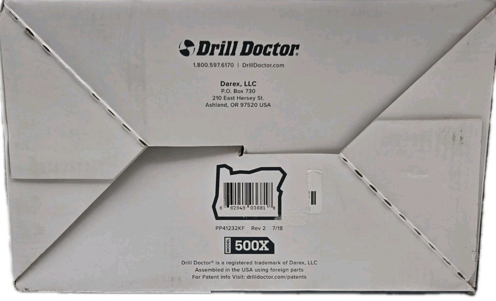 Drill Doctor DD500X Drill Bit Sharpener- Gray