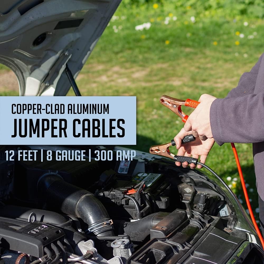 Kit Emergencia Auto Carretera Compresor Arranque Cable