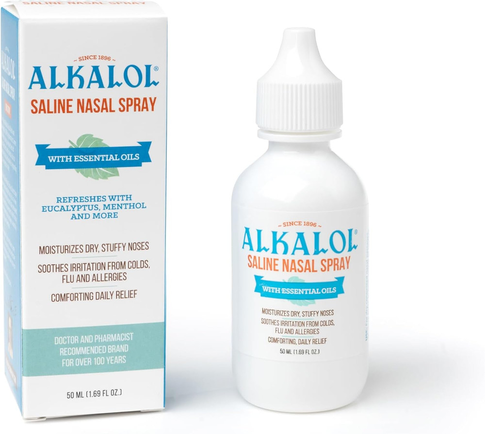 Solution Saline Nasal Spray, 1.69 Ounce