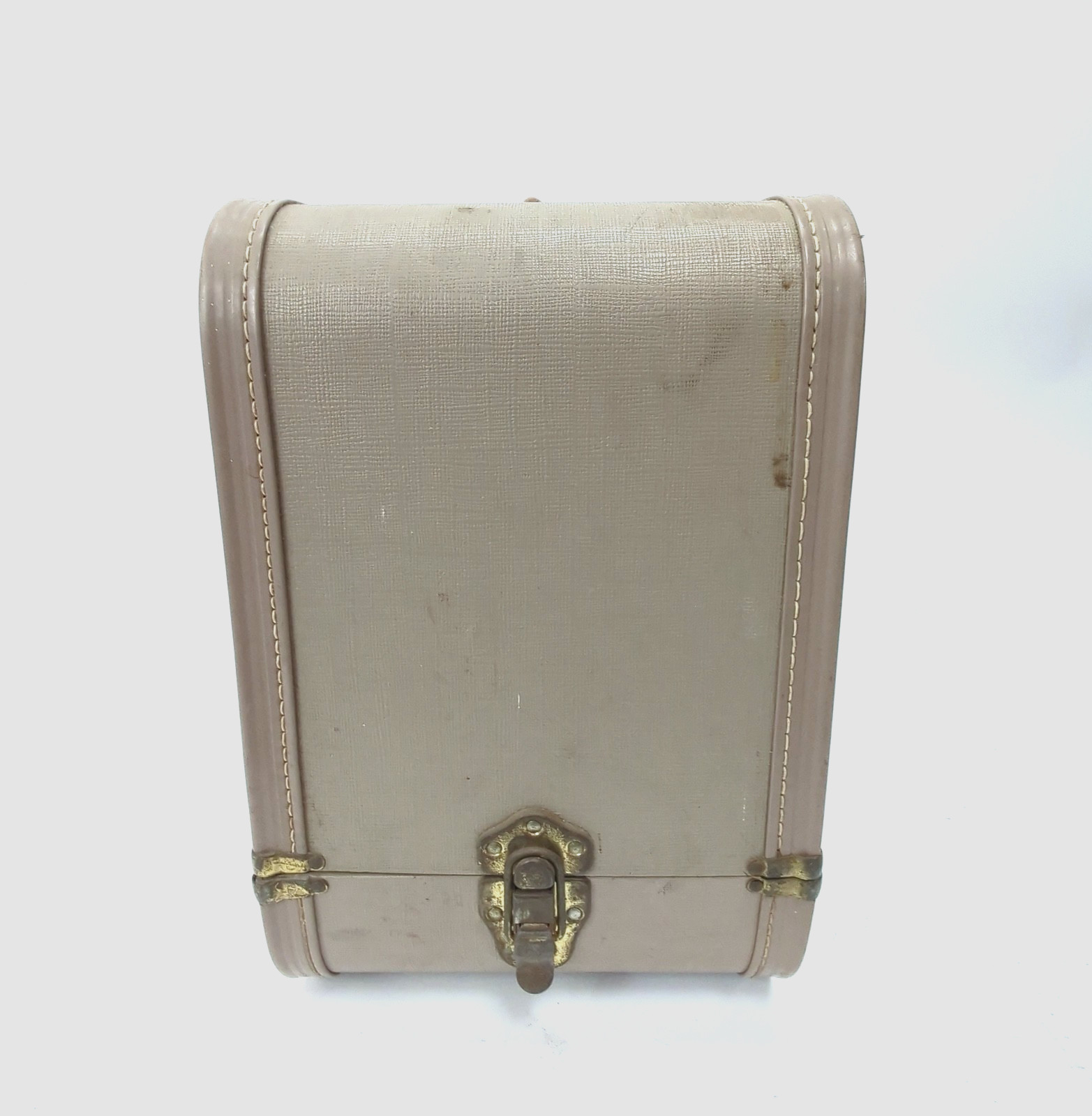 Vintage Brother Model 190 Turquoise Metal Case Robust Durable Straight Stitch