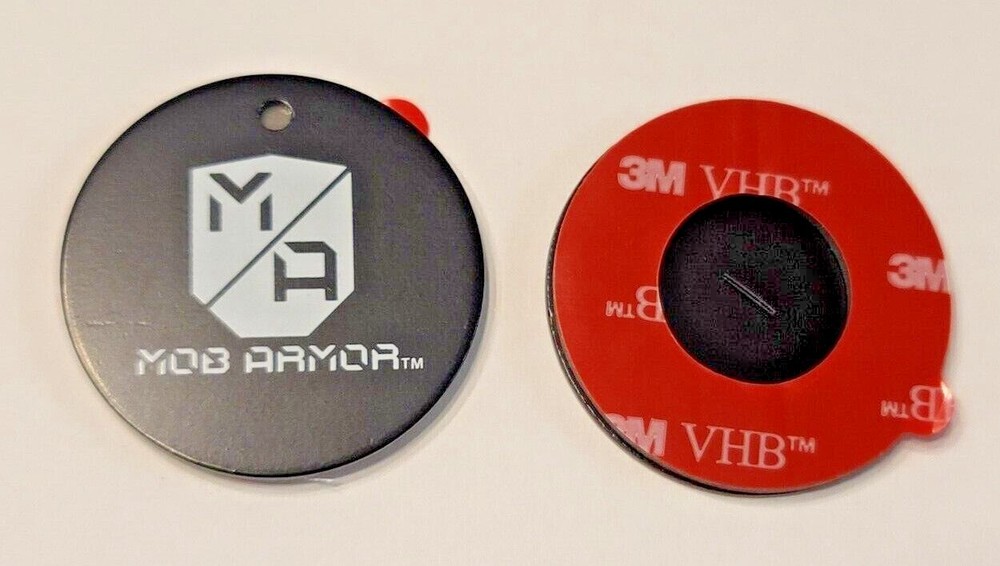 2 pack, Mob Armor Mobnetic Replacement 38mm Mounting Plates #MOB-MD